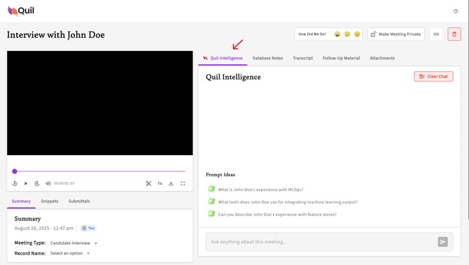 Where to find QI Tab